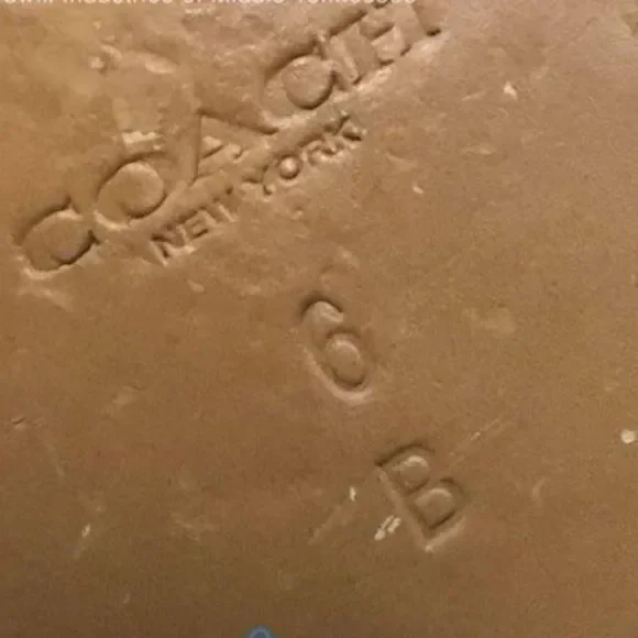 Coach New York Studded Harness Moto Ankle Boots Black Leather Size 6B - Picture 7 of 7